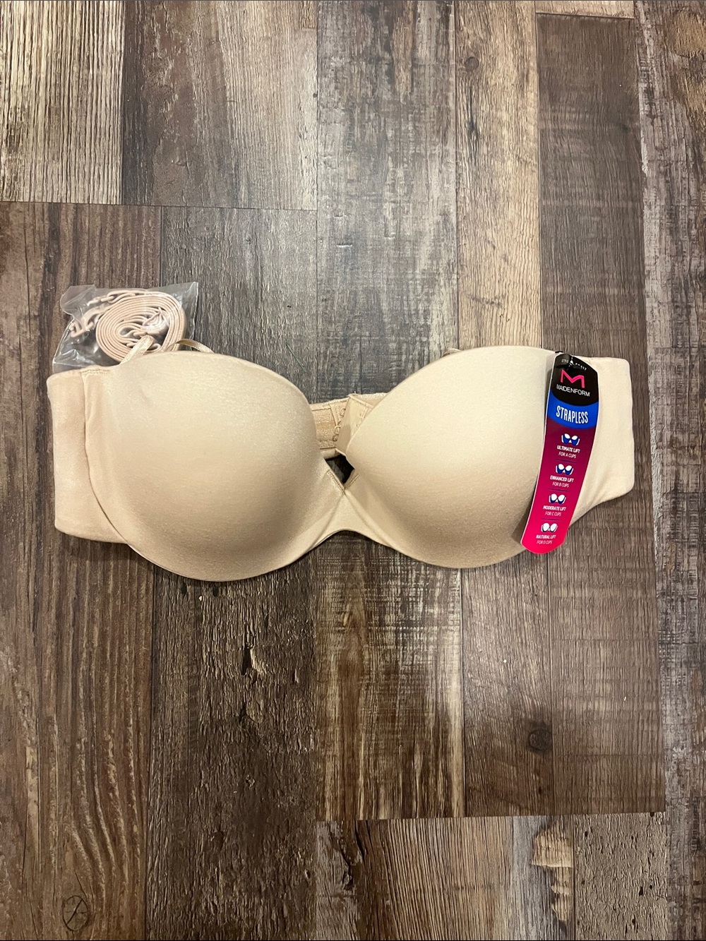 Maidenform Strapless Nude Bra